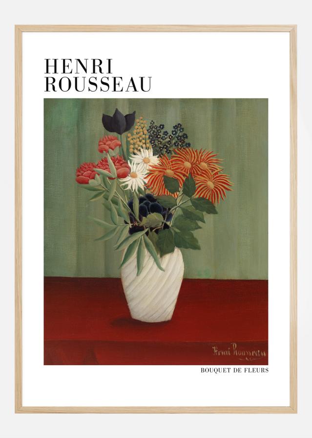 Henri Rousseau - Bouquet De Fleurs reklaamplakat