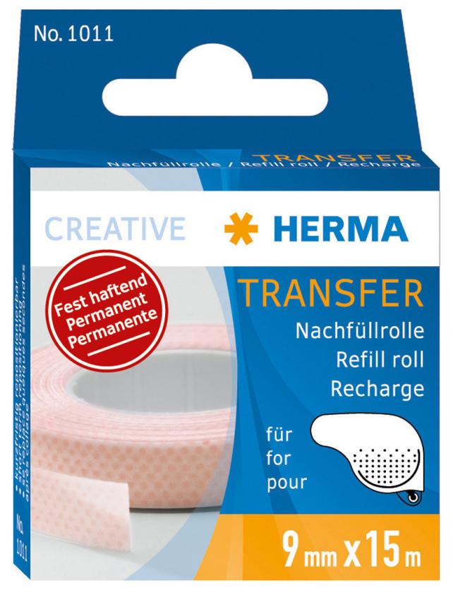 Herma Glue taas taidetav Transfer pusiv - 15m