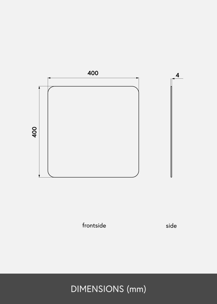 KAILA peegel Square 40x40 cm