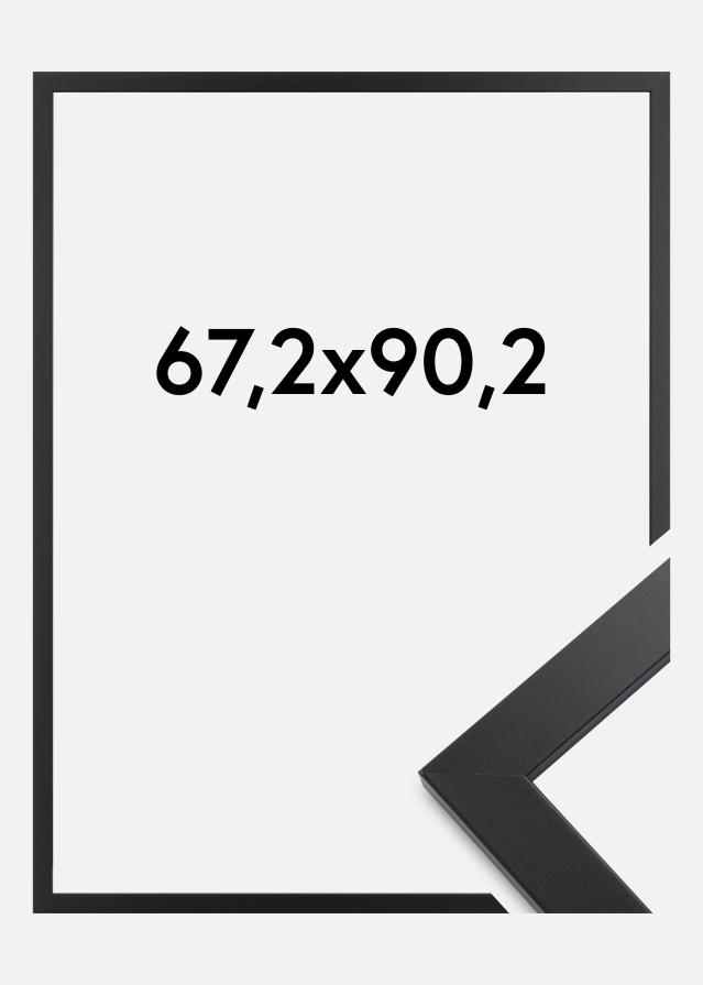 Raam Black Wood Akruulklaas 67,2x90,2 cm