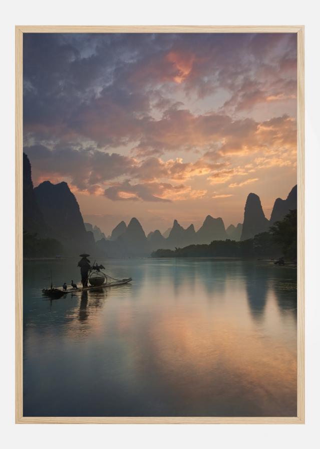 Li River Sunrise reklaamplakat