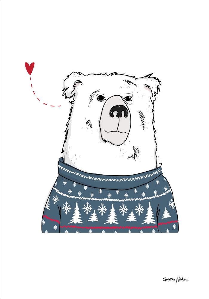 Winter Bear reklaamplakat