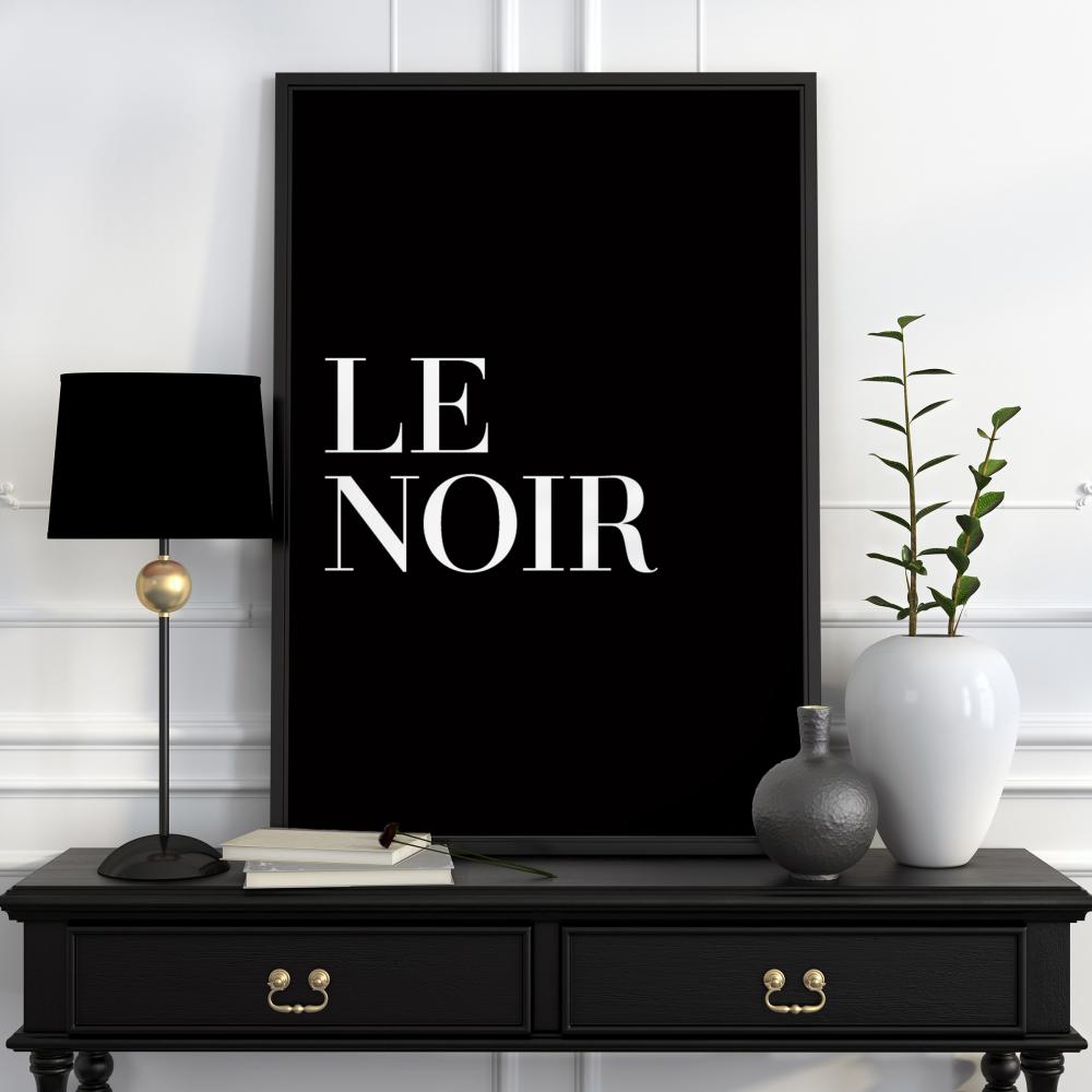 Le Noir reklaamplakat