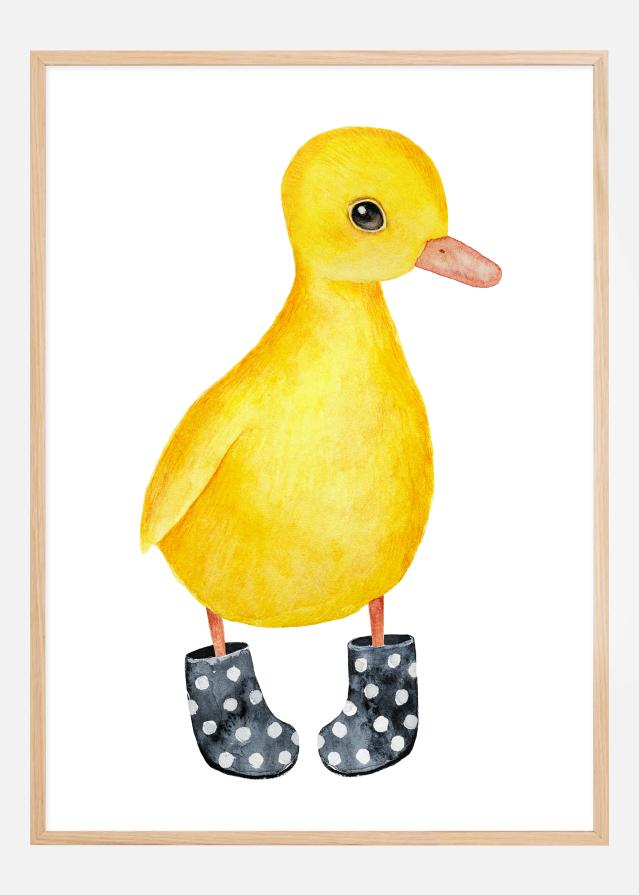 Duck in shoes reklaamplakat