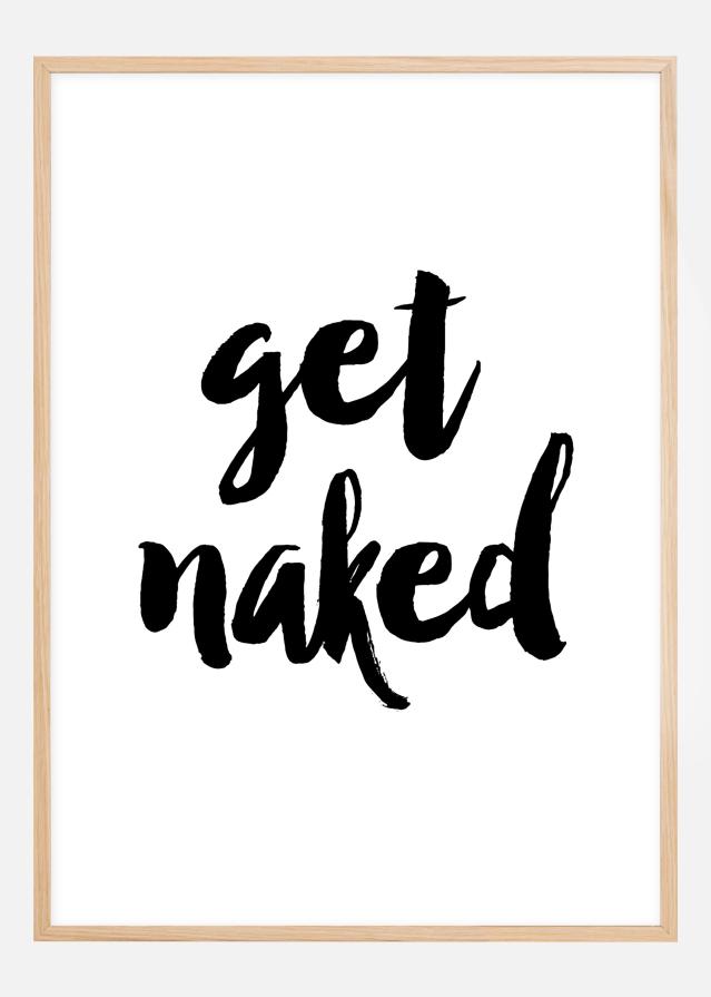 Get naked reklaamplakat