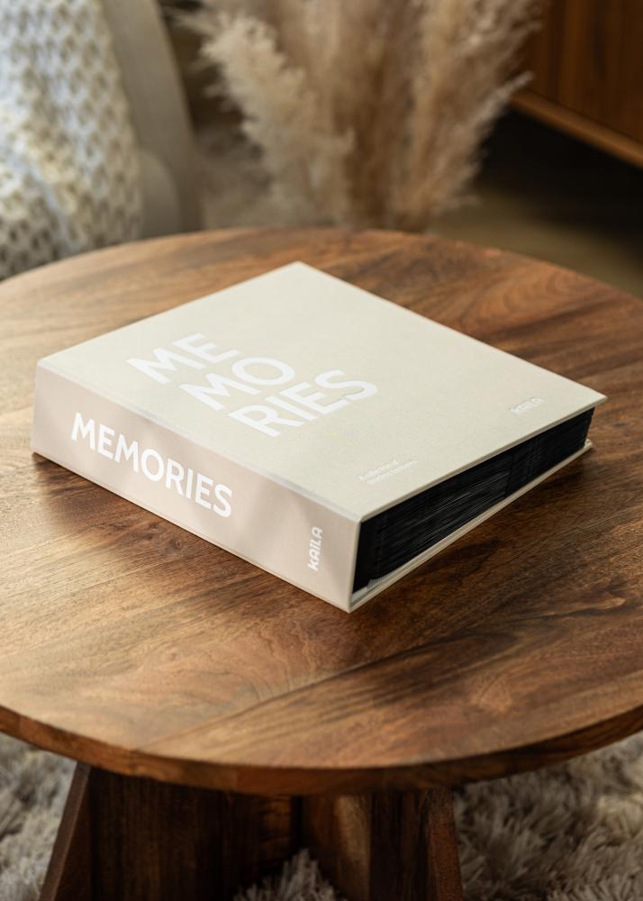 KAILA fotoalbum Memories Creme - 1000 pildid mootudes 10x15 cm