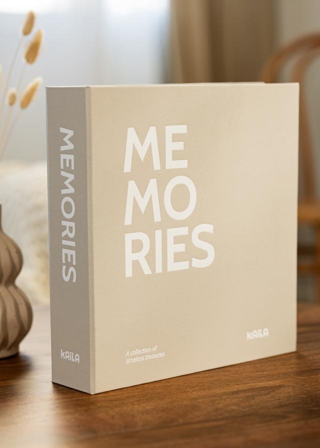 KAILA fotoalbum Memories Creme - 1000 pildid mootudes 10x15 cm