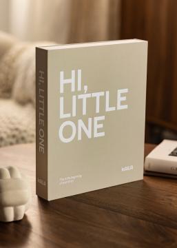 KAILA HI LITTLE ONE Grey - Coffee Table Photo Album (60 mustad lehekülge)