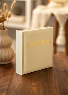 Memories Linen Album helehall - 200 pildid mootudes 10x15 cm