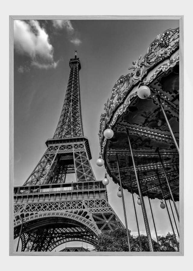 Merry-Go-Round at the Eiffel Tower reklaamplakat