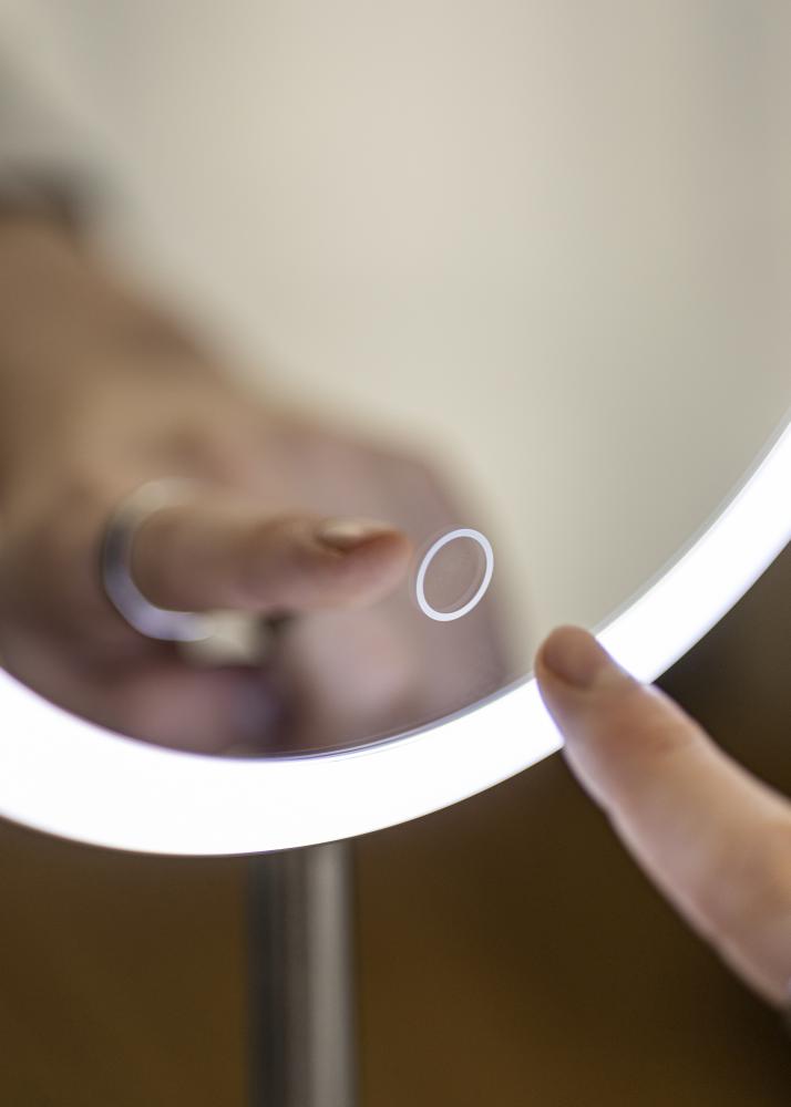 KAILA meikimispeegel Pillar LED Magnifying 20 cm Ø