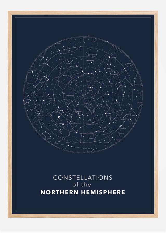 Northern hemisphere Dark reklaamplakat