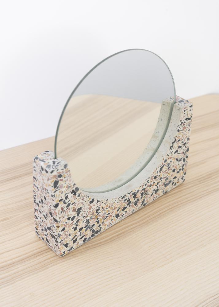 Lauamang Terrazzo valge 17 cm Ø