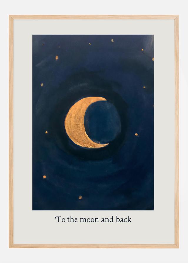 To the Moon and Back reklaamplakat