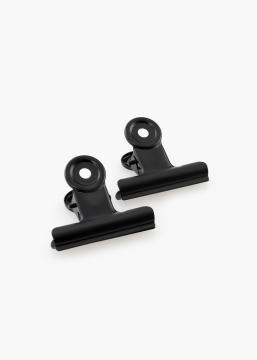 KAILA reklaamplakat Clip Black 50 mm - 2 pk