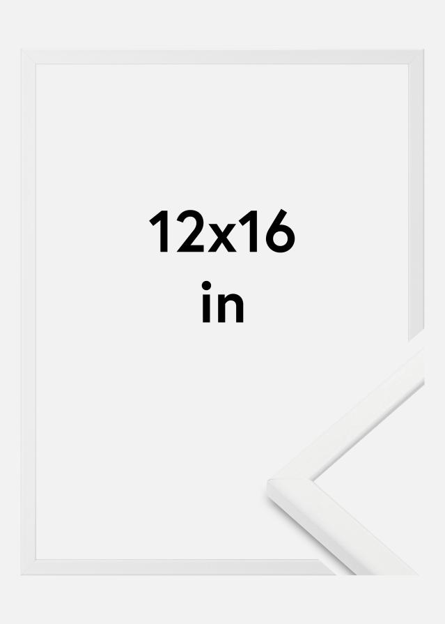 Raam Kaspar Akruulklaas valge 12x16 inches (30,48x40,64 cm)