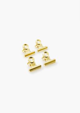 KAILA reklaamplakat Clip Gold 20 mm - 4 pk