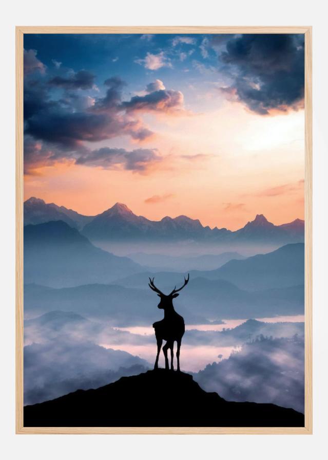 Heavenly Blue Deer reklaamplakat