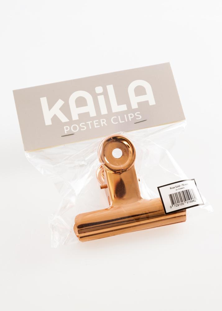 KAILA reklaamplakat Clip Rose Gold - 75 mm