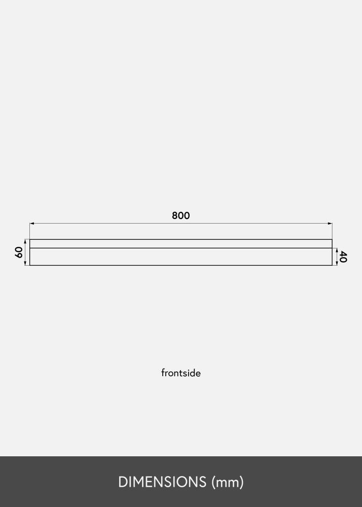 KAILA pildi riiul muster 80 cm