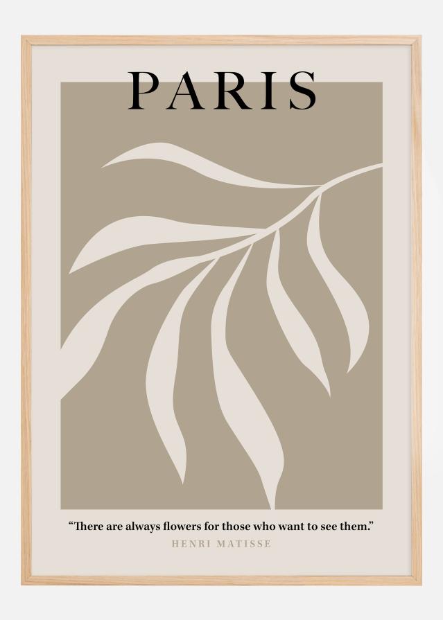 Henri Matisse - Paris Art Beige reklaamplakat