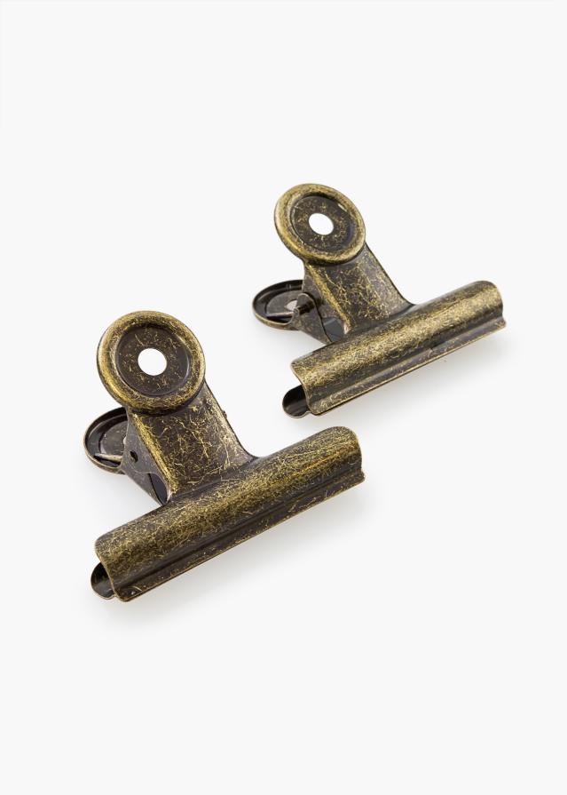 KAILA reklaamplakat Clip retro Bronze 65 mm - 2 pk