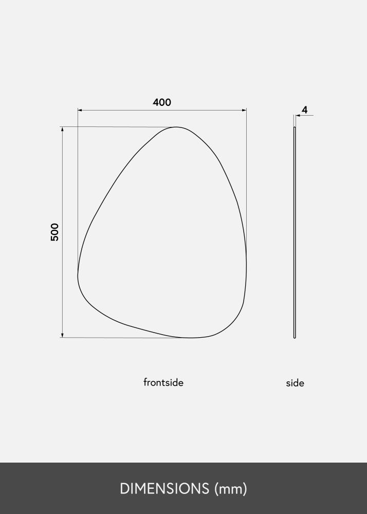 KAILA peegel Shape I 40x50 cm