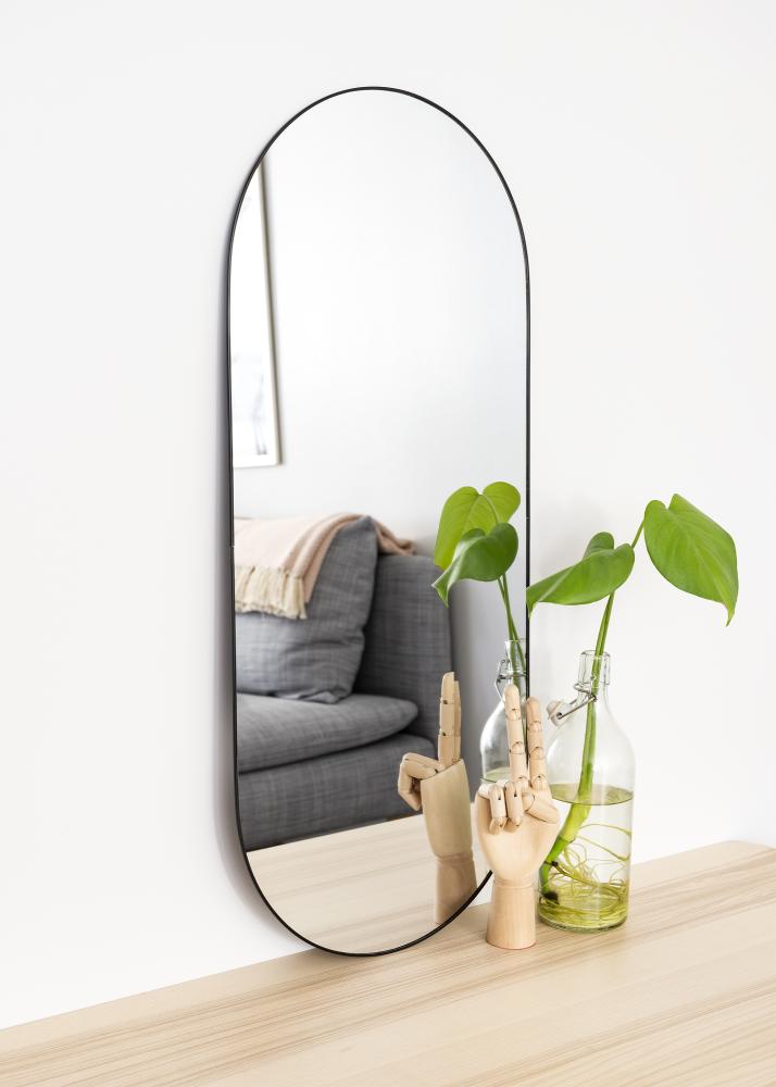 Ummargune Mirror Jersey- Thin Black 35x80 cm