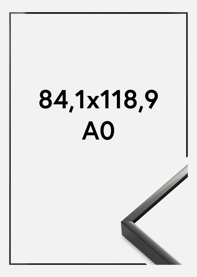 Raam Nielsen preemium Alpha tuhm must 84,1x118,9 cm (A0)