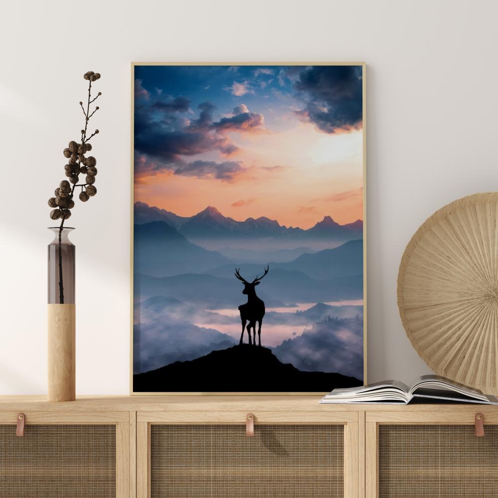 Heavenly Blue Deer reklaamplakat