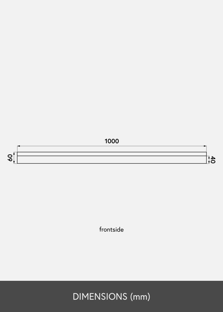 KAILA pildi riiul bambus 100 cm