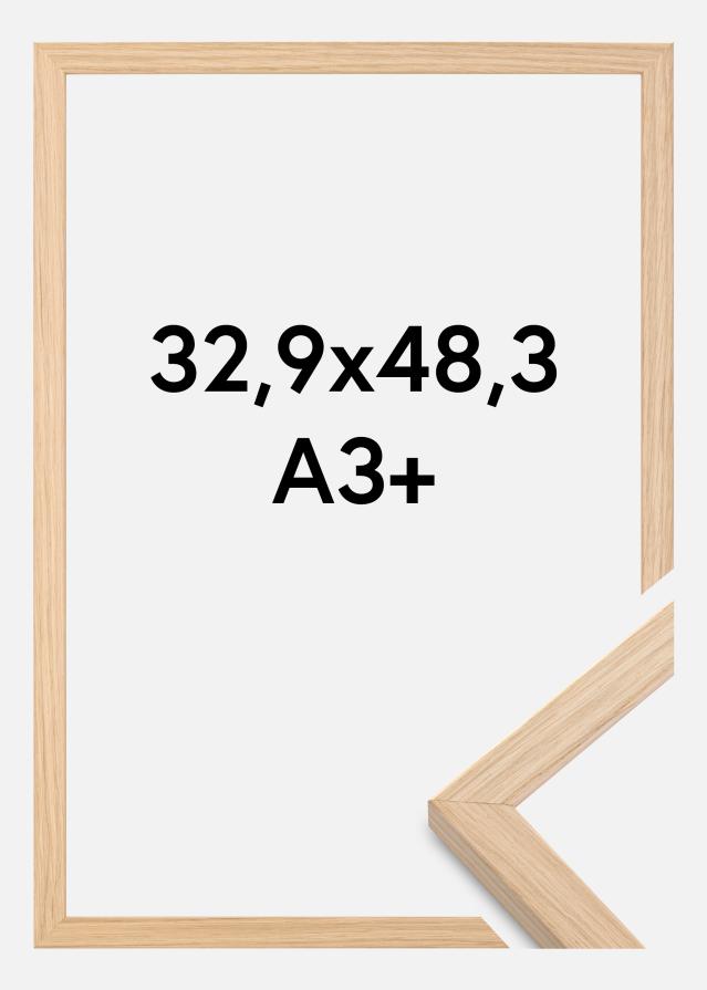 Raam Grimsåker Akruulklaas tamm 32,9x48,3 cm (A3+)