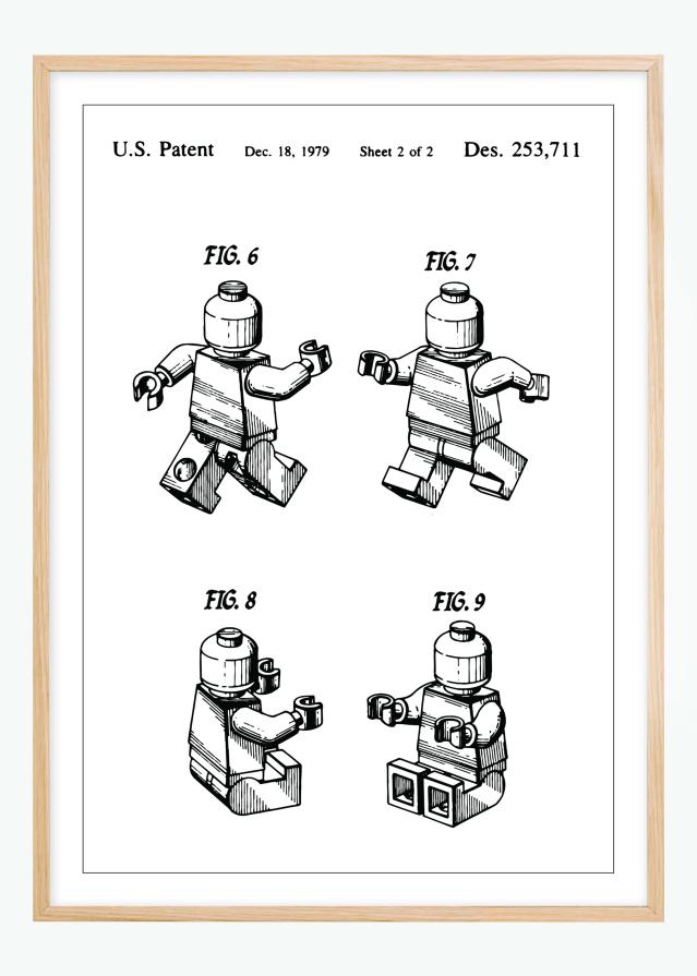 Patenteeritud joonistus - Lego II reklaamplakat