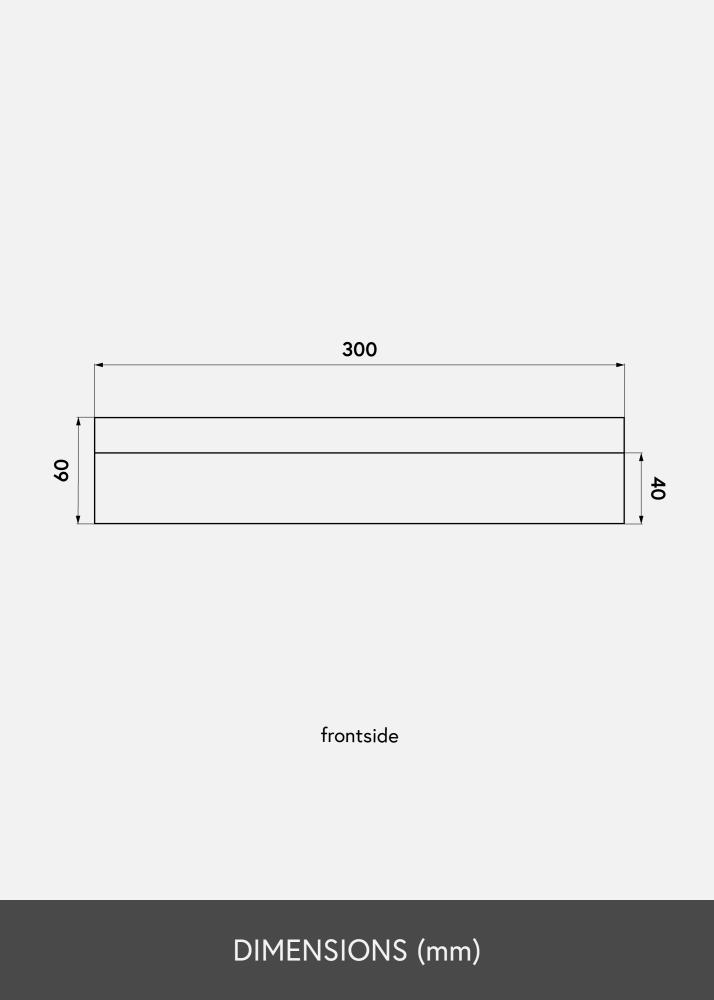 KAILA pildi riiul tamm 30 cm