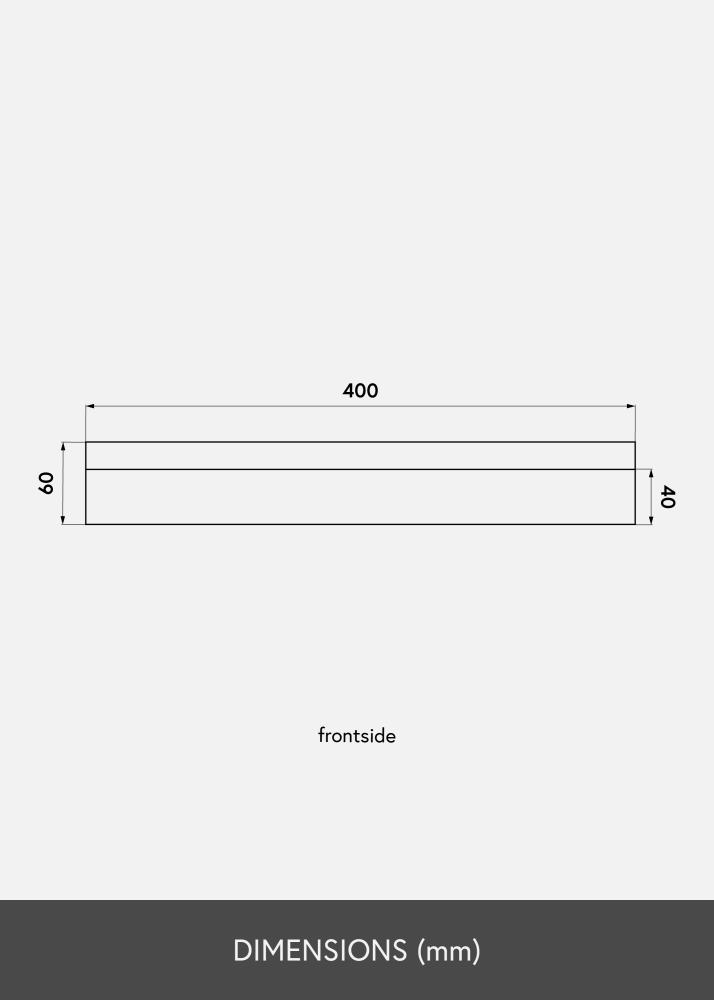 KAILA pildi riiul muster 40 cm