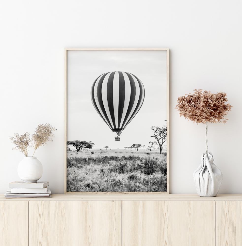 Striped Balloon reklaamplakat