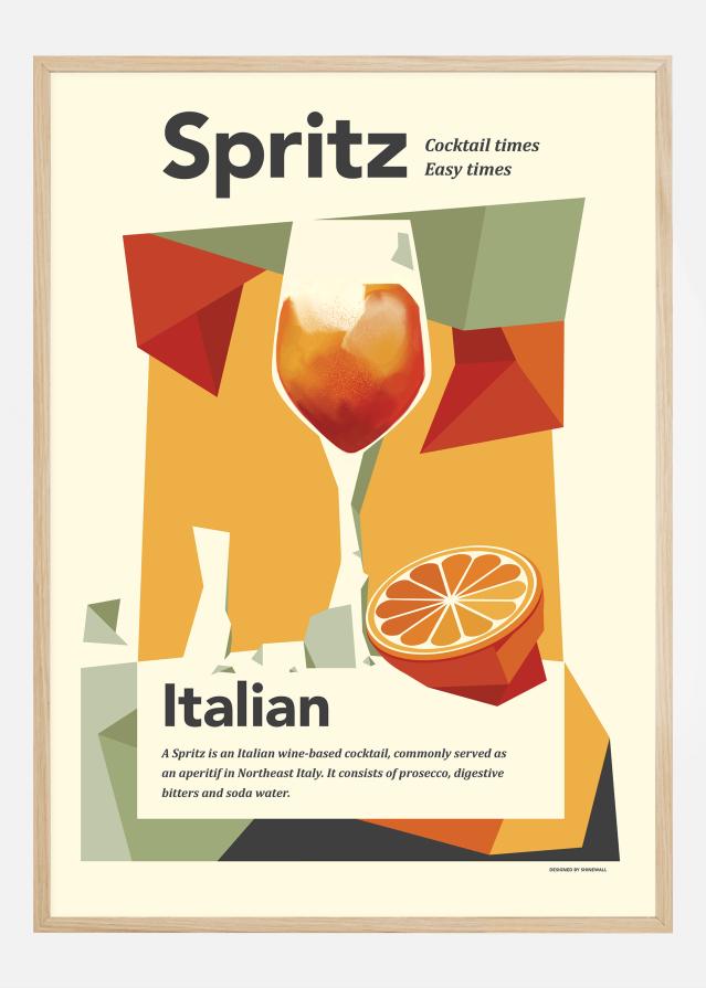 Aperol spritz print reklaamplakat