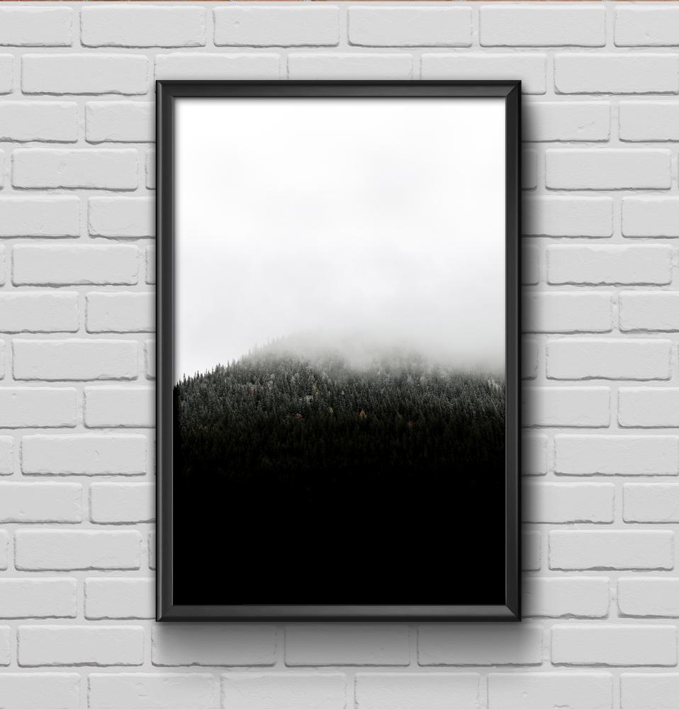 Misty mountain reklaamplakat