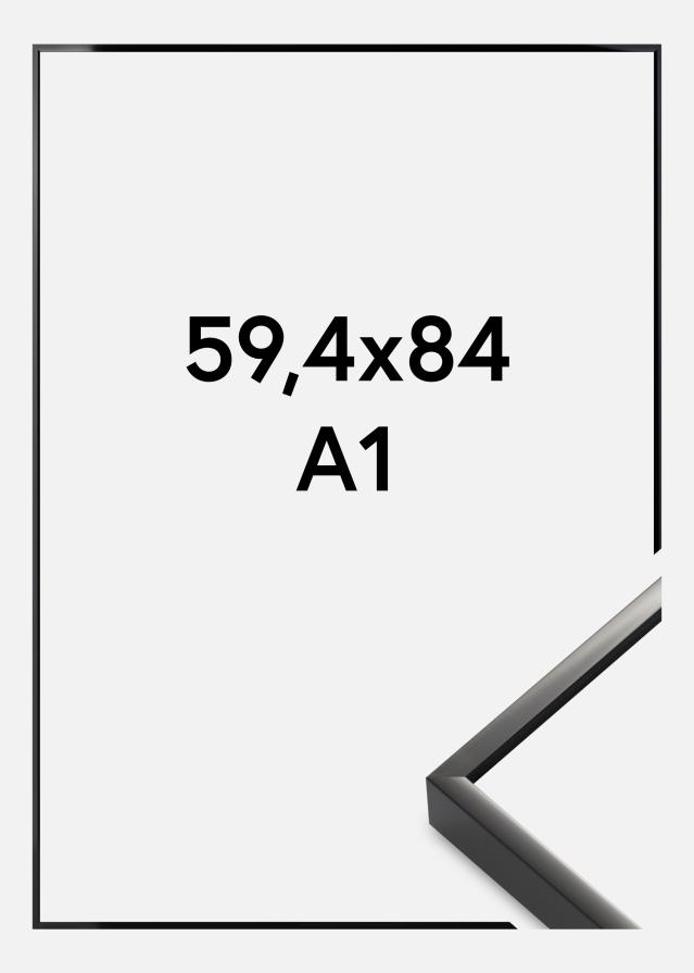 Raam Nielsen preemium Alpha tuhm must 59,4x84 cm (A1)