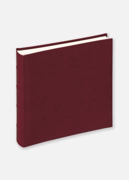 Walther fotoalbum Classic punane - 26x25 cm (60 valed lehekuljed / 30 lehte)