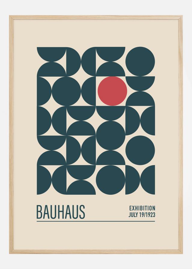 Bauhaus Mavi Kureler reklaamplakat