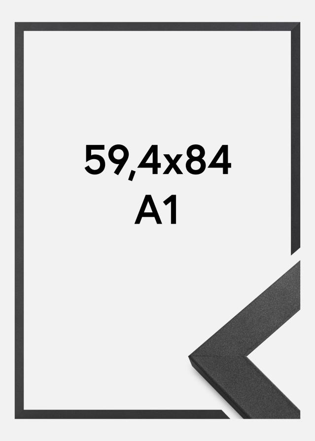 Raam Graphite Wood Akruulklaas 59,4x84 cm (A1)