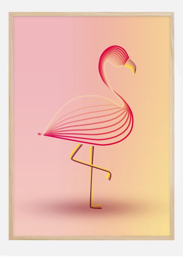 flamingo reklaamplakat