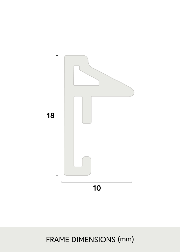 Raam Desire muster 60x80 cm - paspartuu valge 50x65 cm