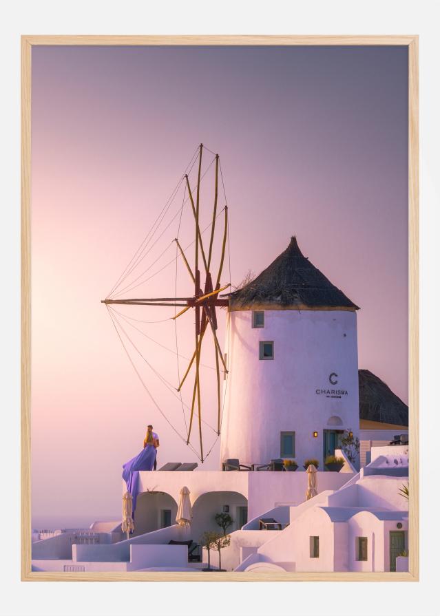 Santorini Weddings reklaamplakat