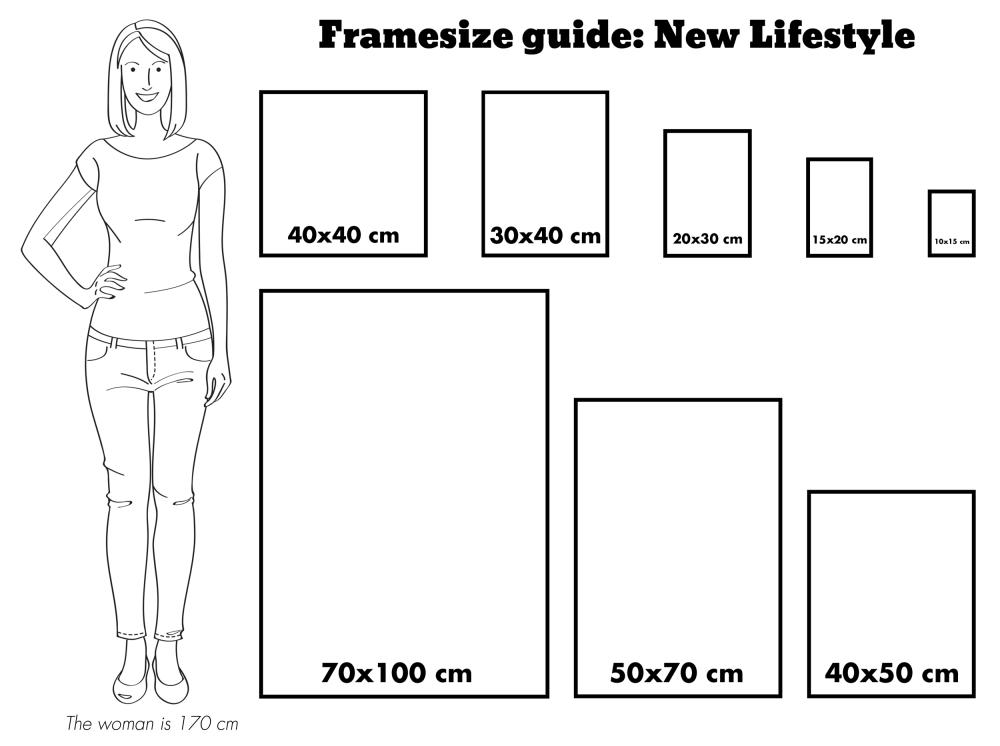 New Lifestyle kollaazraam kuldne - 3 pildid (10x15 cm)