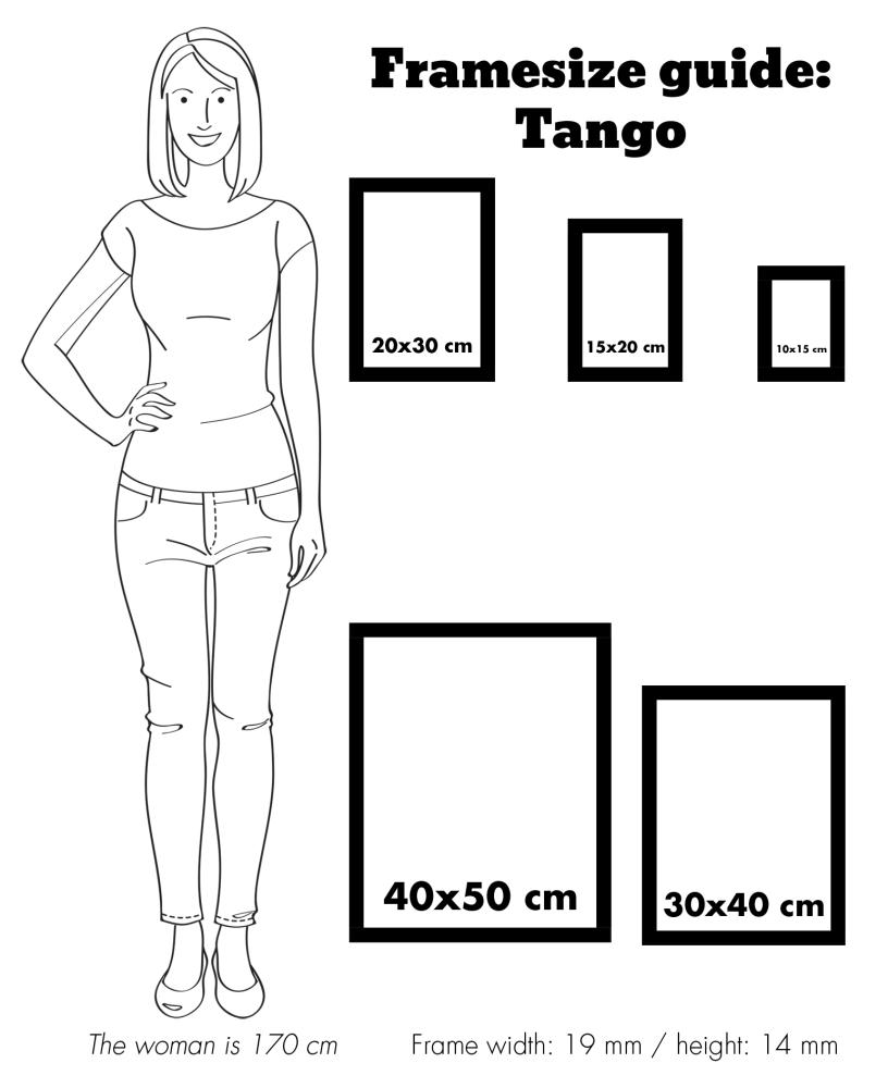 Raam Tango Wood teras - 20x30 cm