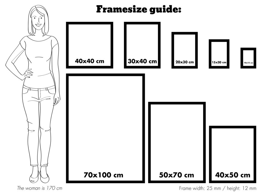 Raam Trendline valge 32,9x48,3 cm (A3+)