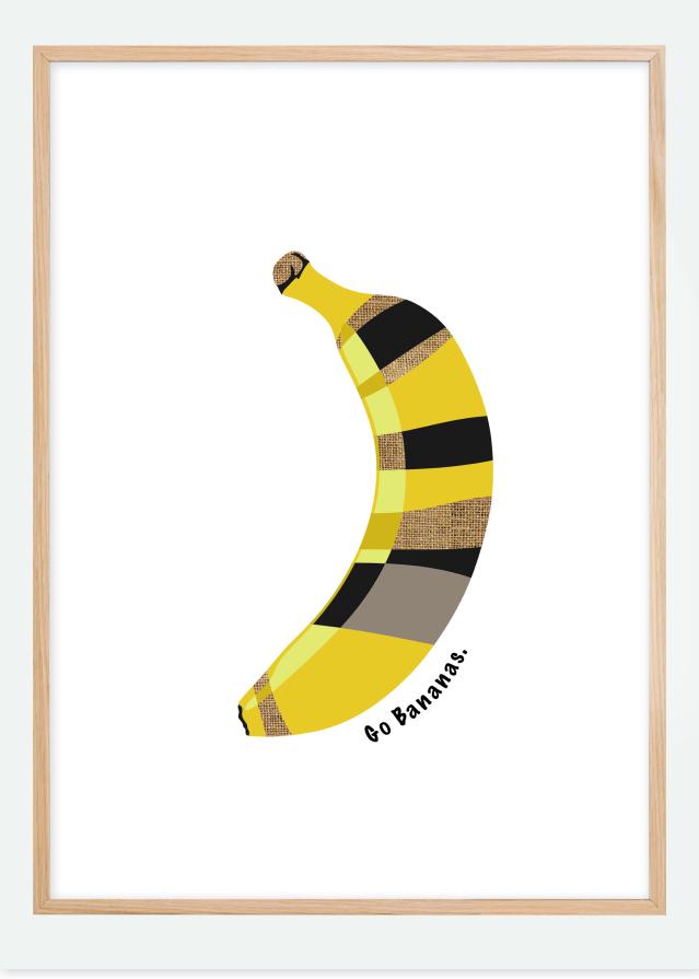 Go bananas reklaamplakat