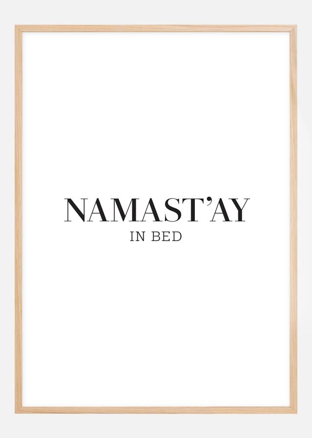 namast'ay in bed reklaamplakat